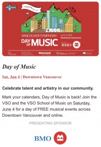 Coming Up at the VSO — Mahler's 5th and Day of Music