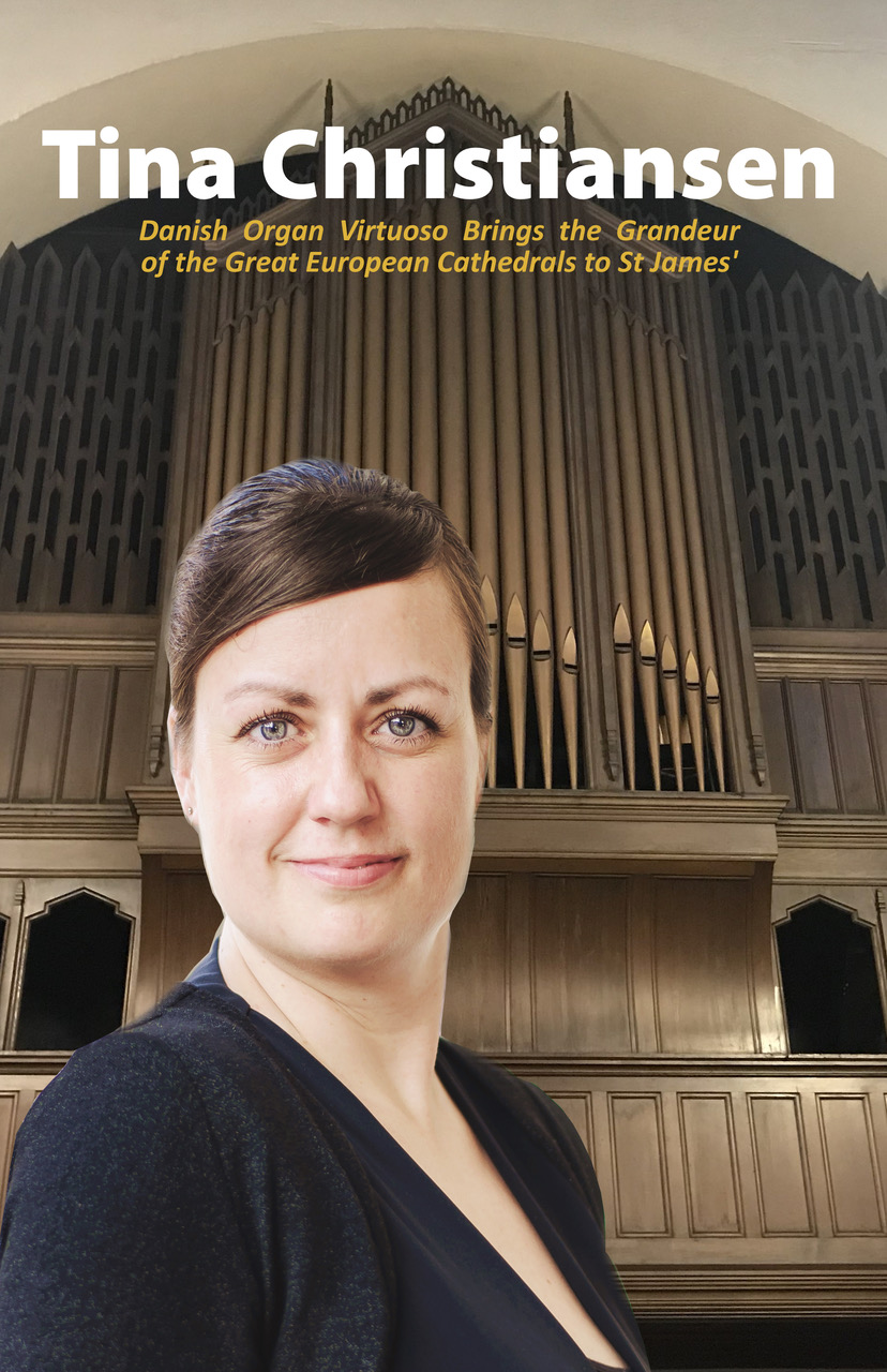 Tina Christiansen: Danish Organ Virtuoso Live in Vancouver @ St. James Anglican Church